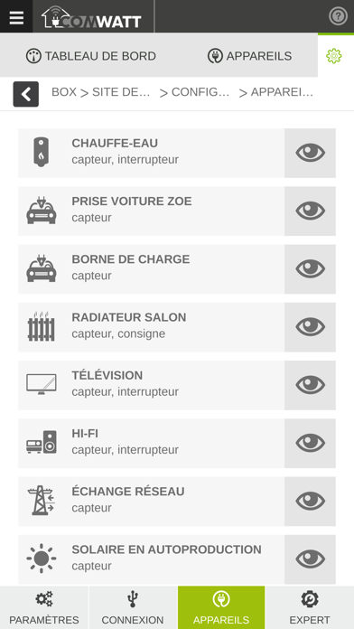 Comwatt Mon Energie Screenshot