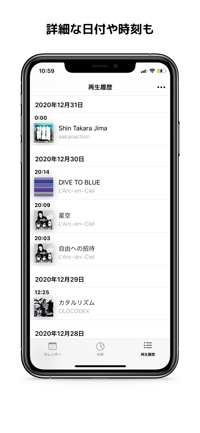 音楽再生履歴 -Covers-