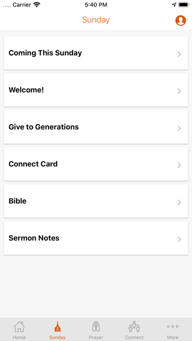 Generations Church PH Screenshot