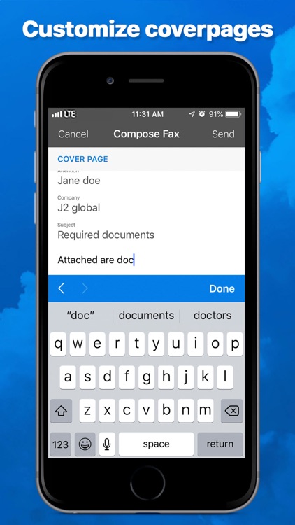 eFax App–Send Fax from iPhone screenshot-3