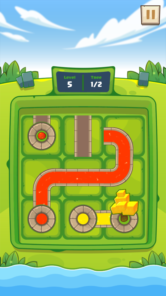 #2. Water Connect - Trees Puzzle (iOS) 来自: Onetap Co.,Ltd