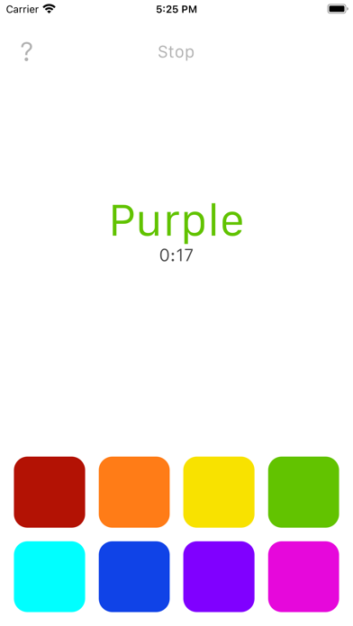 Color Words Trainer Screenshot