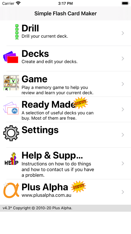 Simple Flash Card Maker - 4.3 - (iOS)