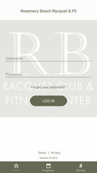 Rosemary Beach Racquet & Fit Screenshot