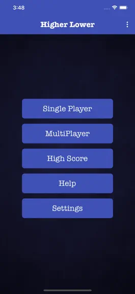 Game screenshot Higher Lower Card Game mod apk