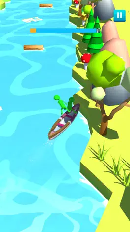 Game screenshot Canoe Boat Rush apk