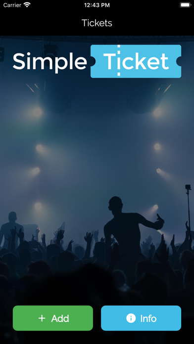 SimpleTicket Wallet Screenshot