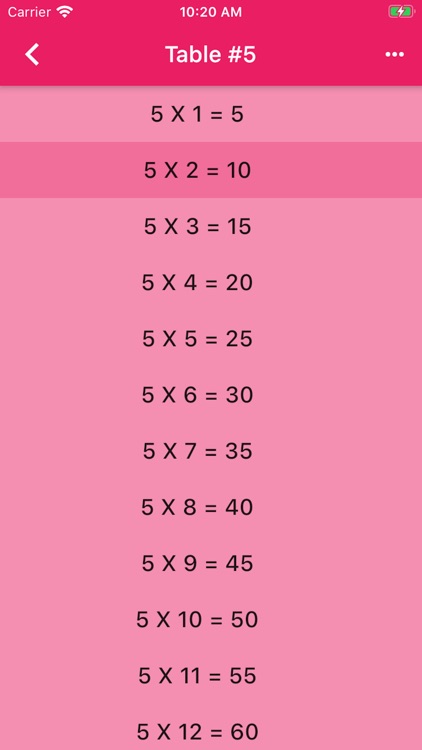 Audible Math Tables screenshot-3