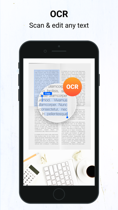 Mobile OCR Scanner for iPhone Screenshot