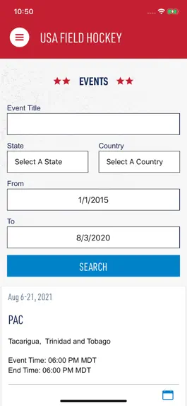 Game screenshot USA Field Hockey apk