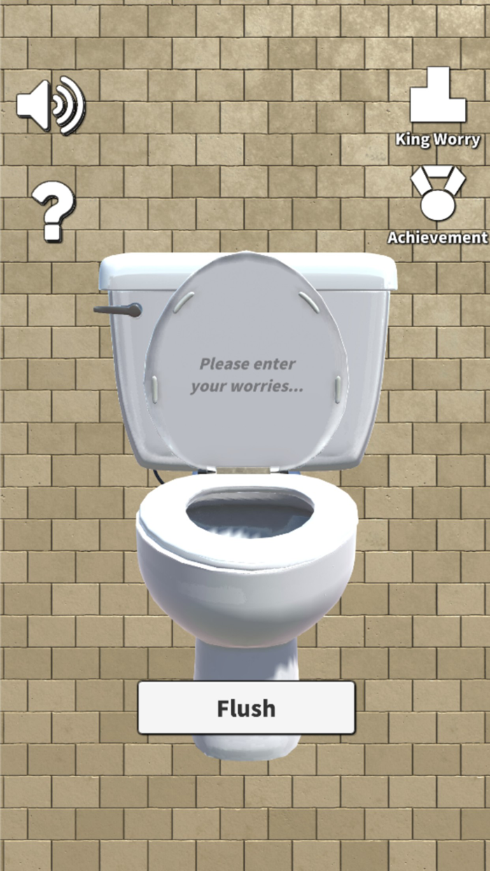 Worry Toilet