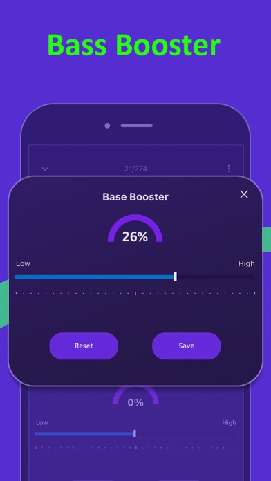 Bass Booster Music Player Screenshot