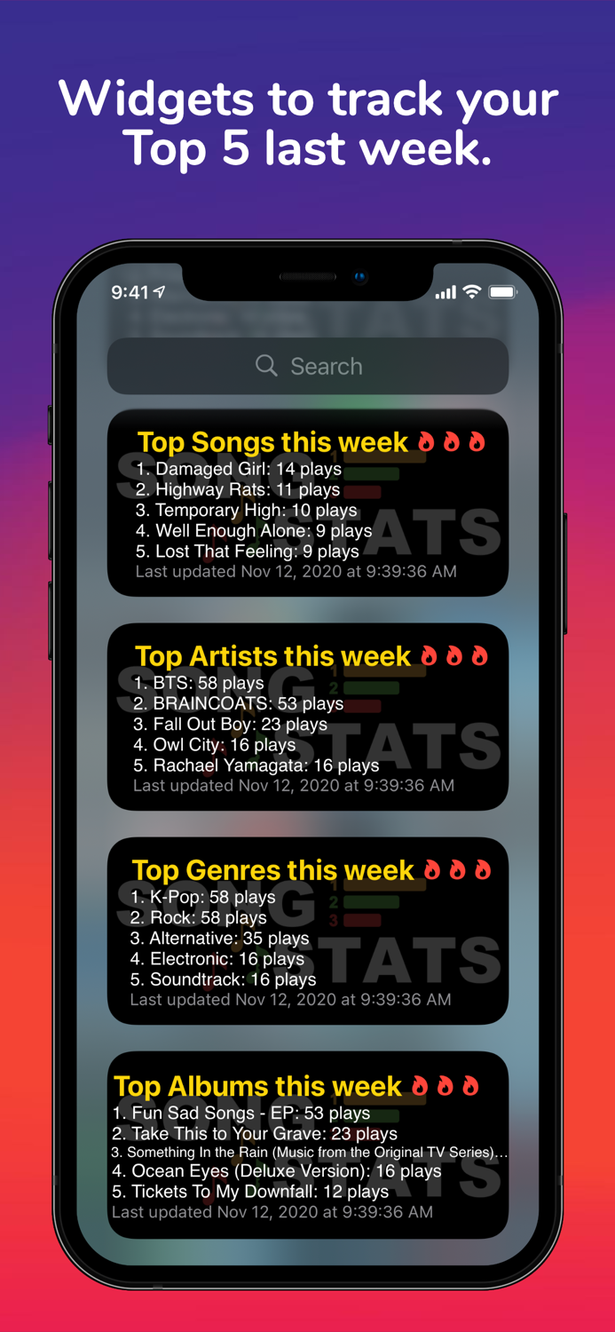 Song Stats for Apple Music