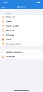 Resengo Tables screenshot #1 for iPhone