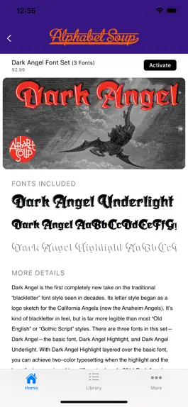 Game screenshot Alphabet Soup Fonts hack