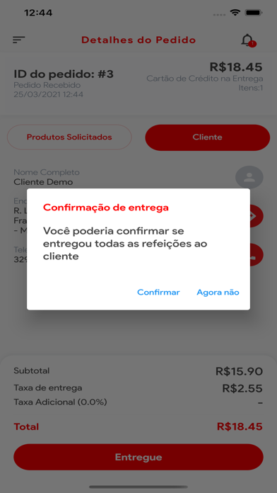 Delívius - Entregador Screenshot