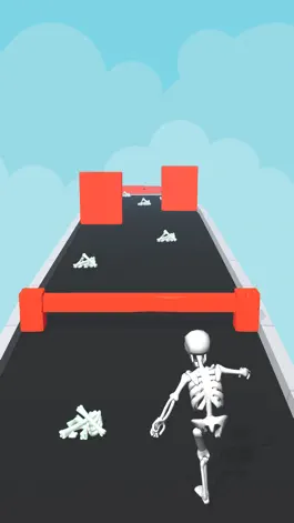 Game screenshot Skeleton Run 3D apk