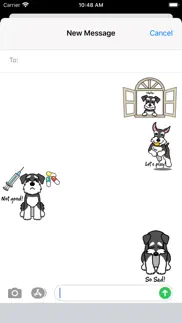 How to cancel & delete miniature schnauzer dog icon 2