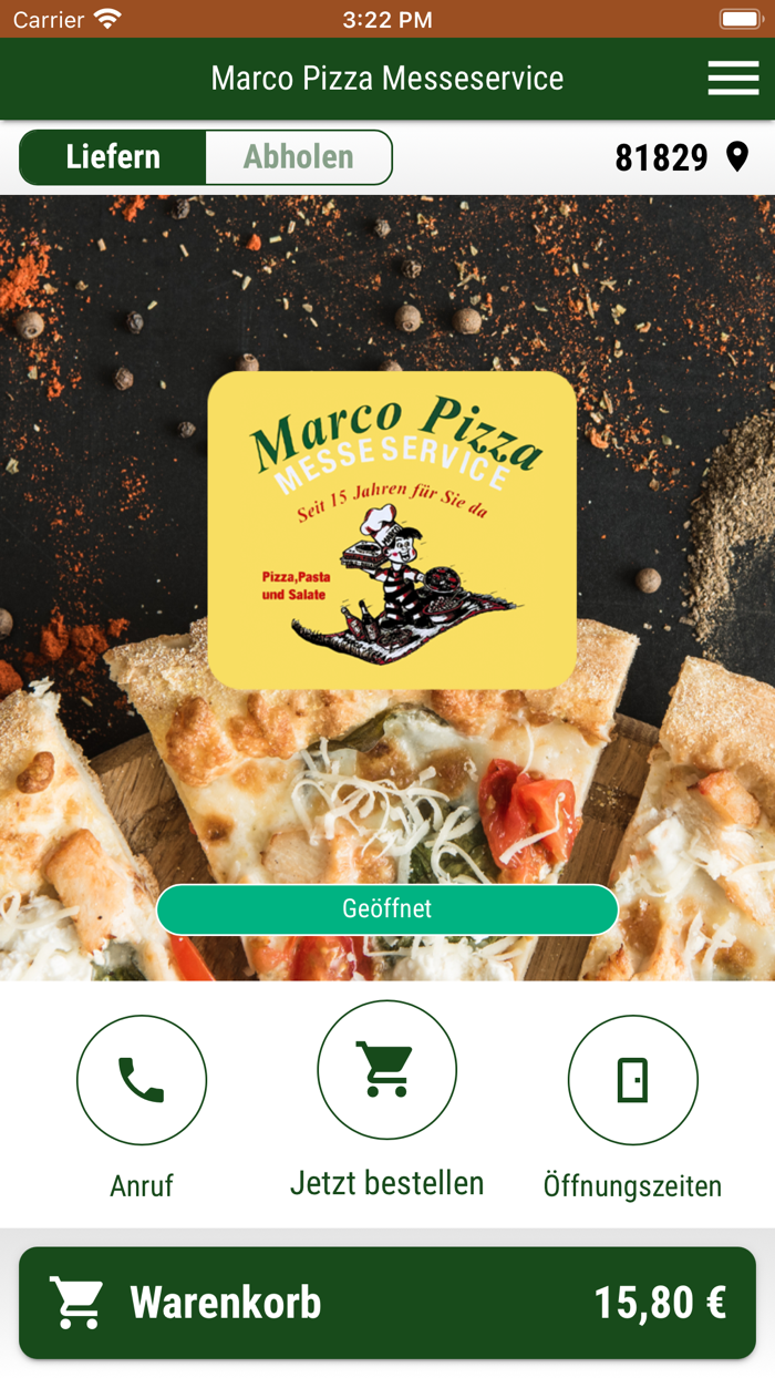 Marco Pizza Messeservice