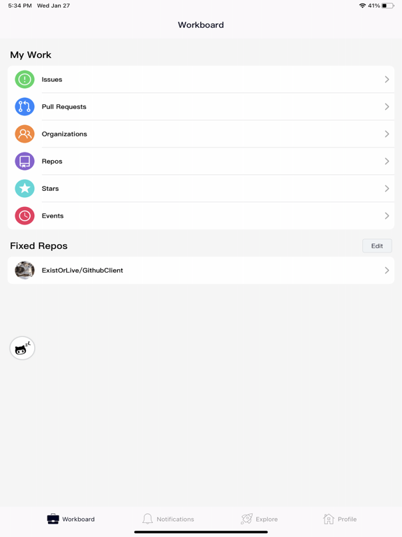 App screenshot
