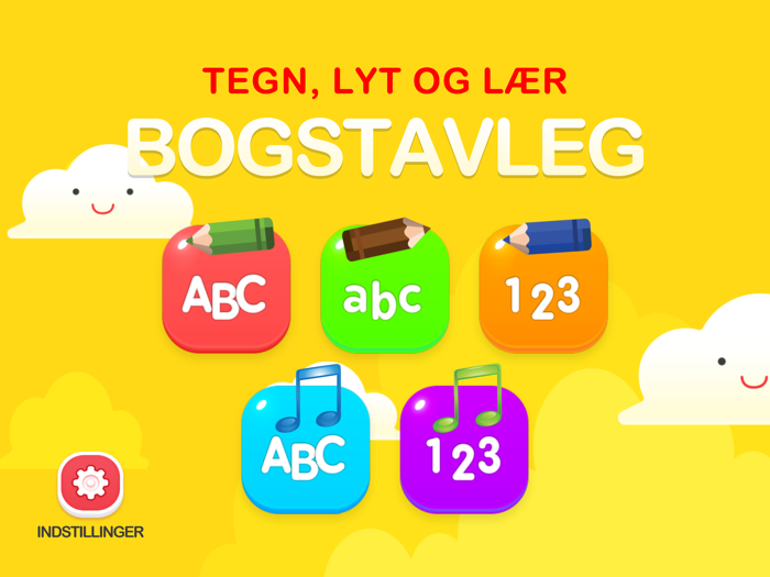 Bogstavleg - Tegn lyt og lær