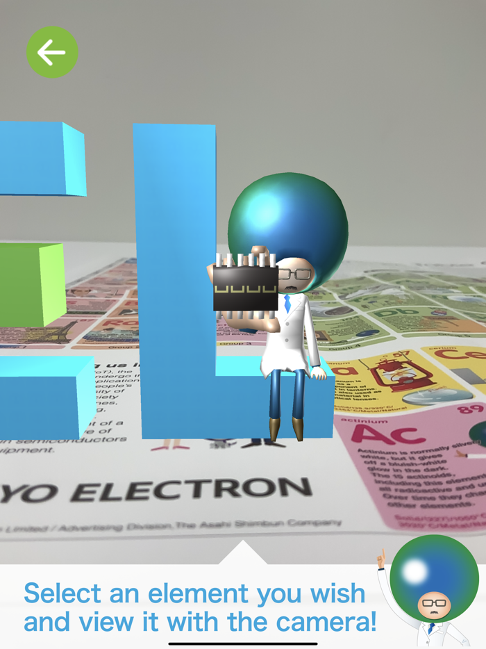 AR Periodic Table of Elements