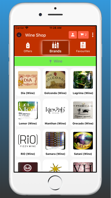 Wine Shop Screenshot