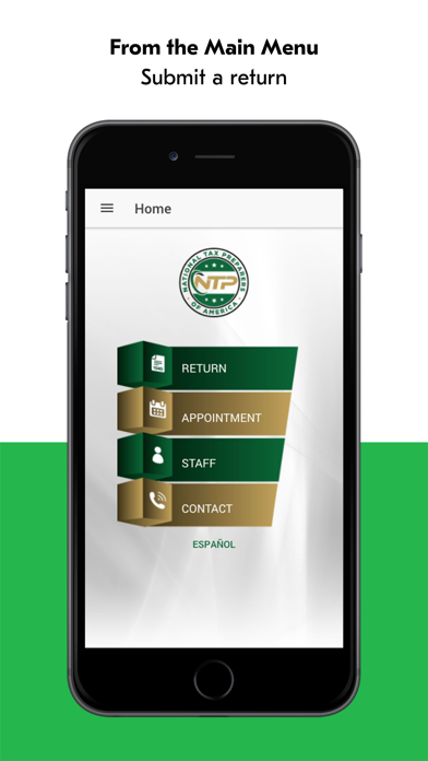 National Tax Preparers Screenshot