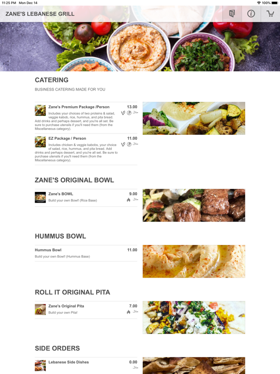 Screenshot #6 pour Zane's Lebanese Grill