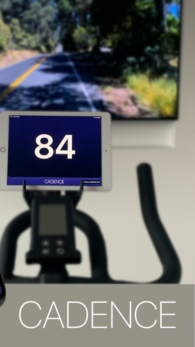Cadence Display - Indoor Cycle Screenshot