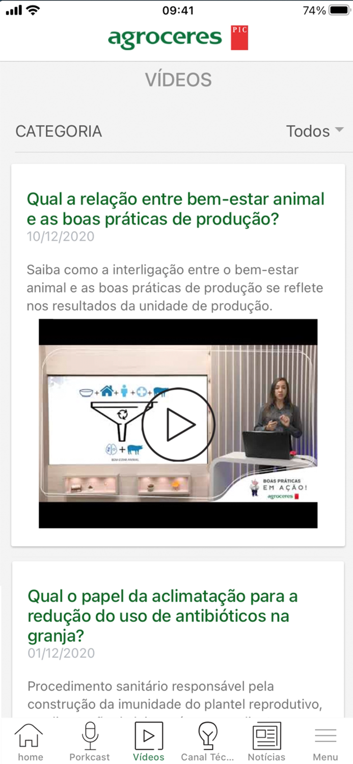 Agroceres PIC APP Español