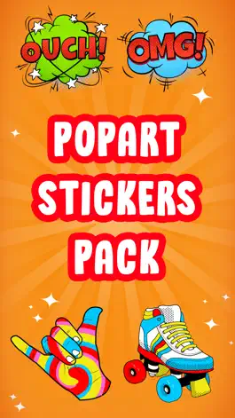 Game screenshot Pop Art Stickers Pack mod apk