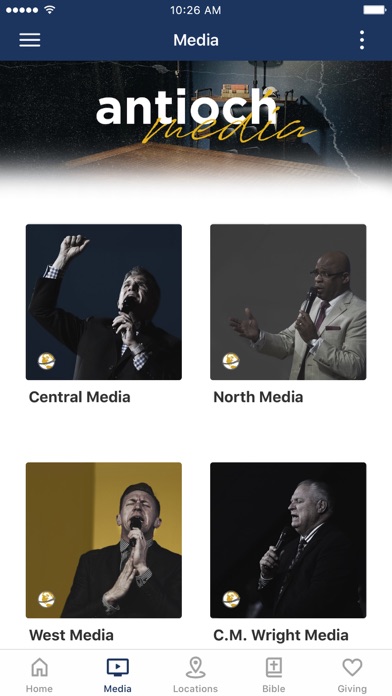 Antioch The Apostolic Church Screenshot