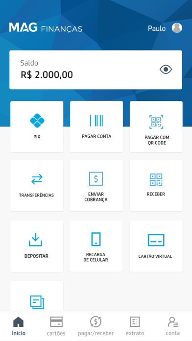 MAG Finanças Screenshot
