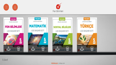 Fen Bilimleri Mobil Kütüphane Screenshot