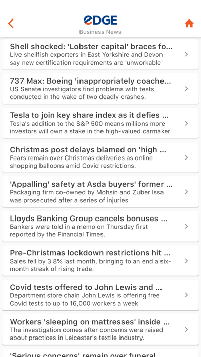 Edge Chartered Accountants Screenshot