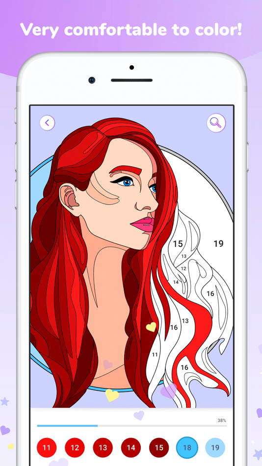 #3. Art Collection Color by Number (iOS) 来自: Abovegames LTD