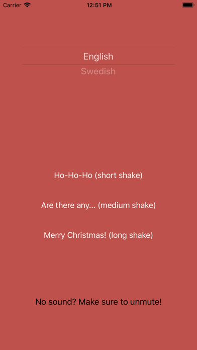 Santas Voice Screenshot