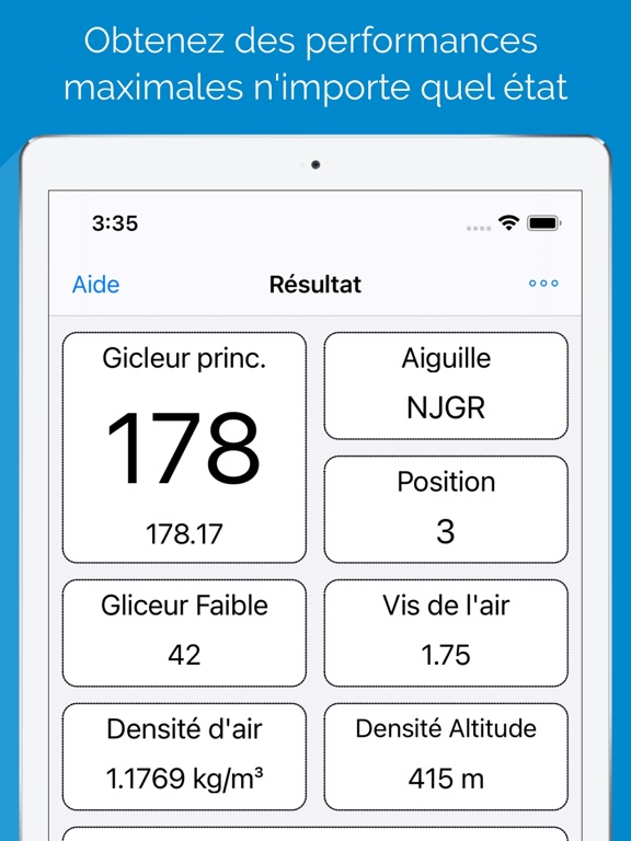 Screenshot #4 pour Carburation pour Honda CRF 4T