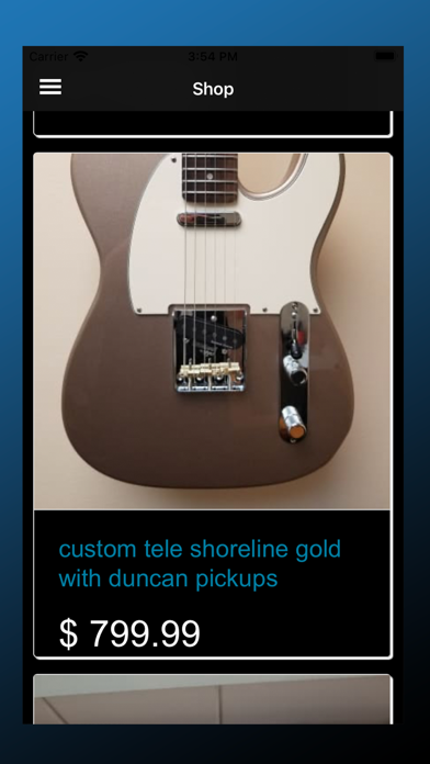 Phil's Guitar Shop Screenshot