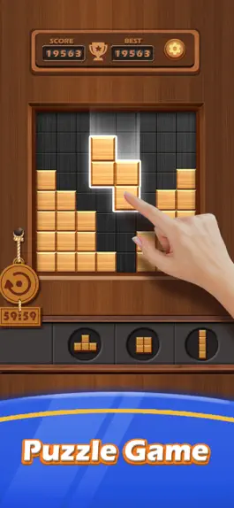 Game screenshot Wood Cube Puzzle: Slide Build apk