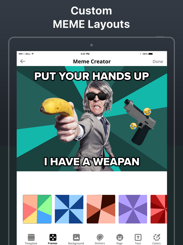 The Meme Maker and GIF Generator