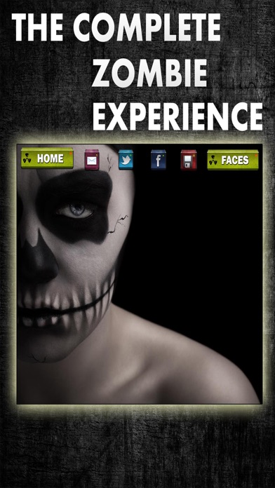 Zombie Booth Scary Face Photo Screenshot