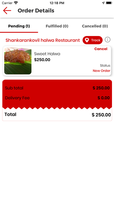 Food Pings Screenshot