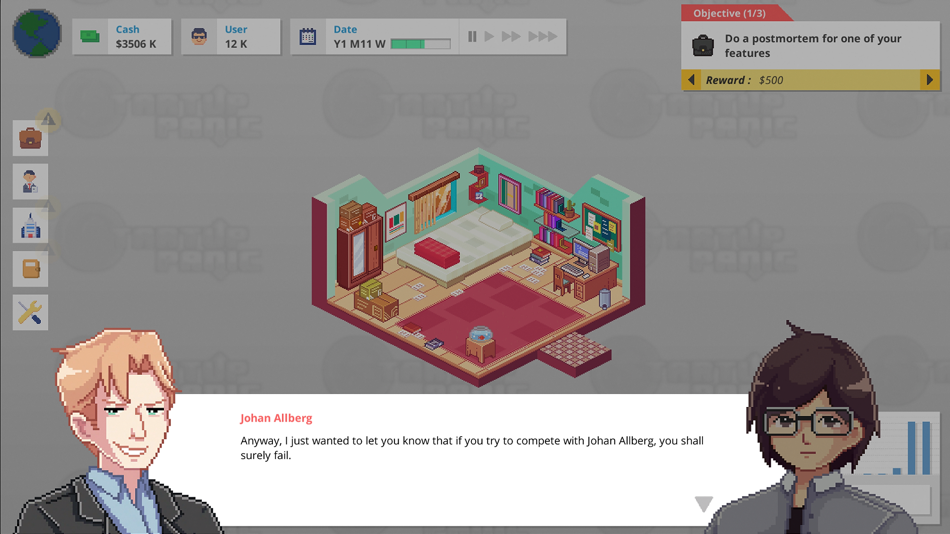 #2. Startup Panic (iOS) 由: tinyBuild LLC