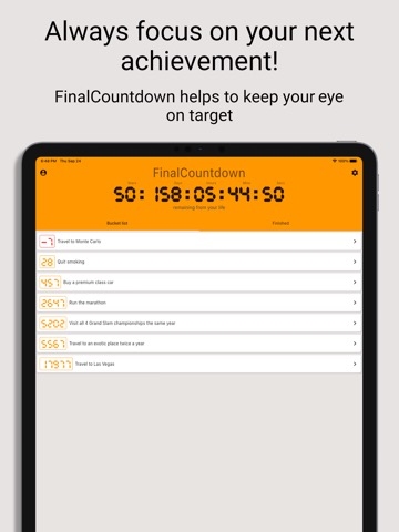 FinalCountdown Bucket List Appのおすすめ画像4