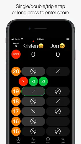 Dart Scoreboard Pro screenshot 2