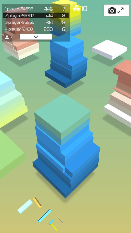 #4. towerz.io - Multiplayer Stack (iOS) 由: Murat Yucel