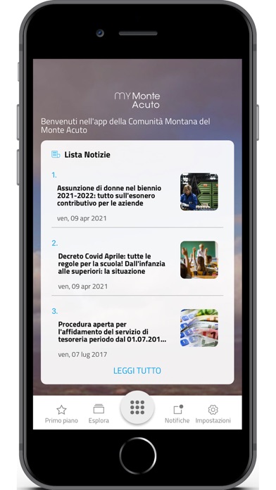 Screenshot #2 pour MyMonteAcuto