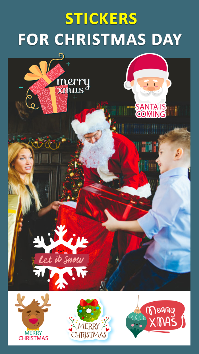 Christmas Stickers and New Year